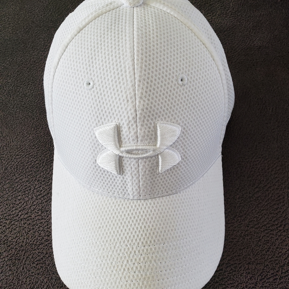 UNDER ARMOUR MENS WHITE HAT LG/XL